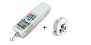 force gauge + clamp