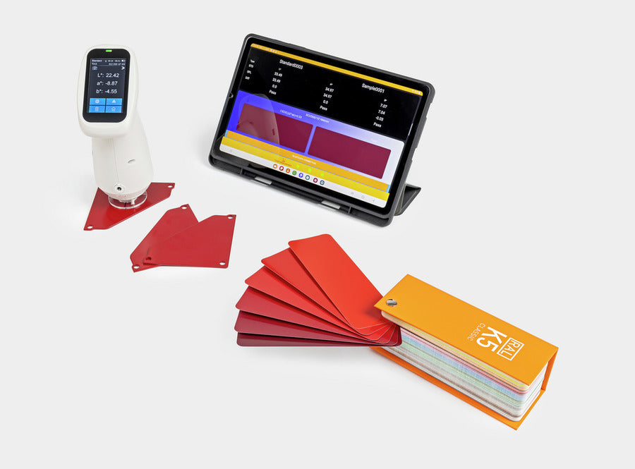 Colorimeter in color samples