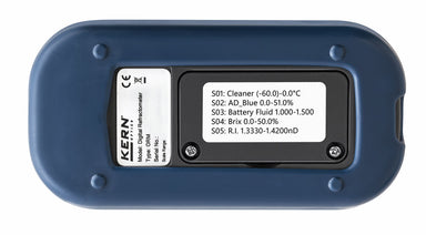 Digital Refractometer back view