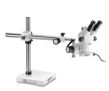 Stereo microscope front view