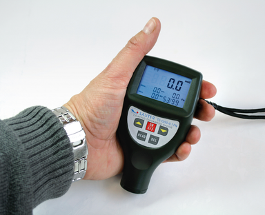 Coating Thickness Gauge working