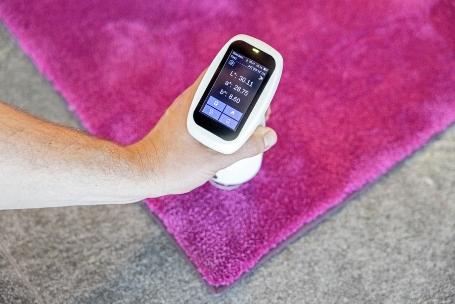 Colorimeter in carpet