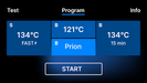 Enbio autoclave programs view