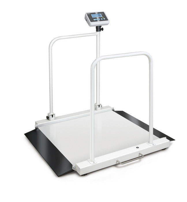 Wheelchair platform with 2 arms