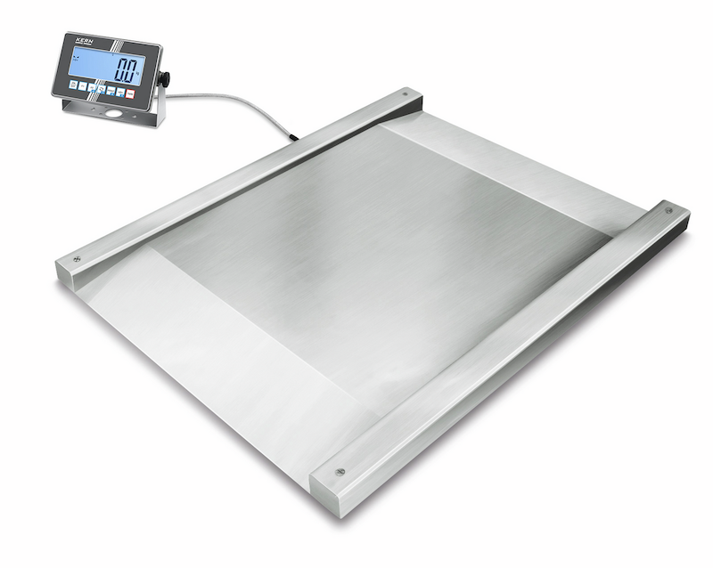KERN Drive-through Scale - Stainless Steel - NXC 1.5T-4M  1000x1000 mm - Range 1500kg - Readability 0,5kg