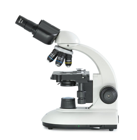 Compound microscope side view