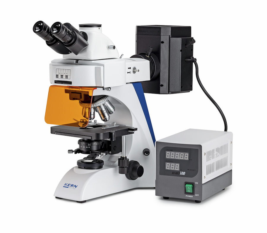 Fluorescence Microscope front view