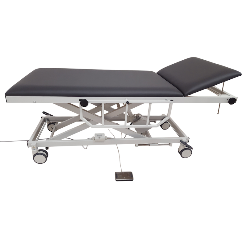 AGA Patient Transport Table Electric Height Adjustment and Side Guards (650 mm)