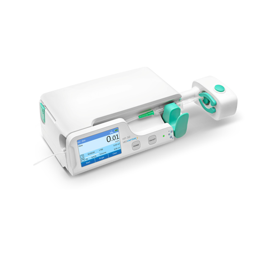 MP-30 Syringe Pump side view