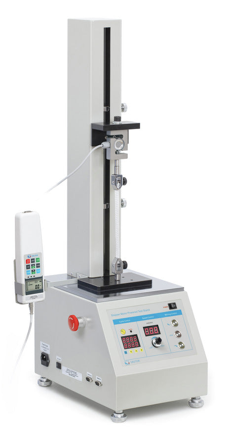 Motorised Test Stand with gauge