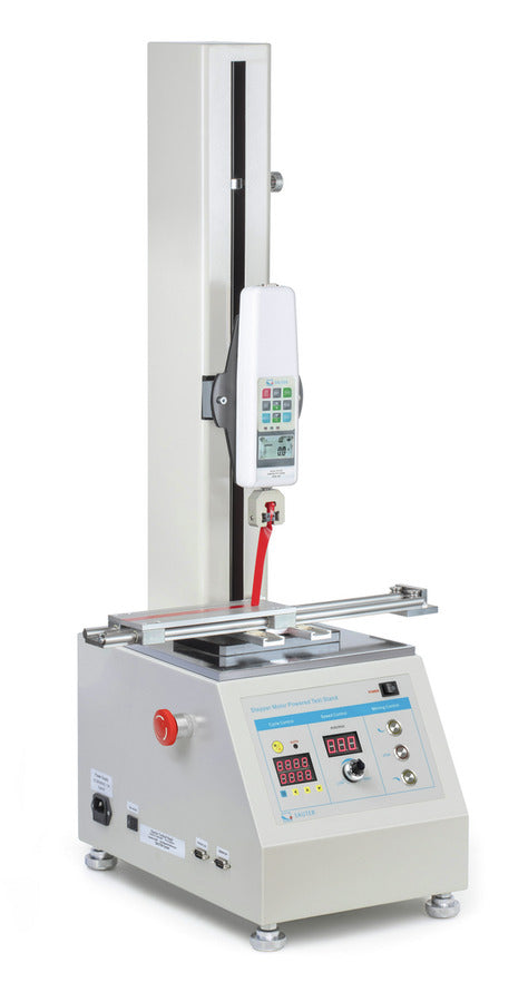 Motorised Test Stand working with gauge