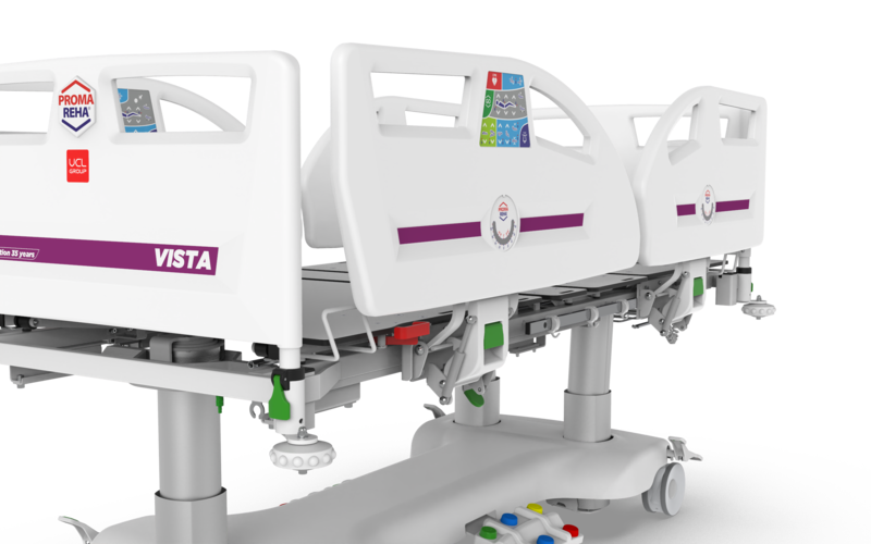 PROMA REHA VISTA PRO Intensive Care Bed With Weighing System