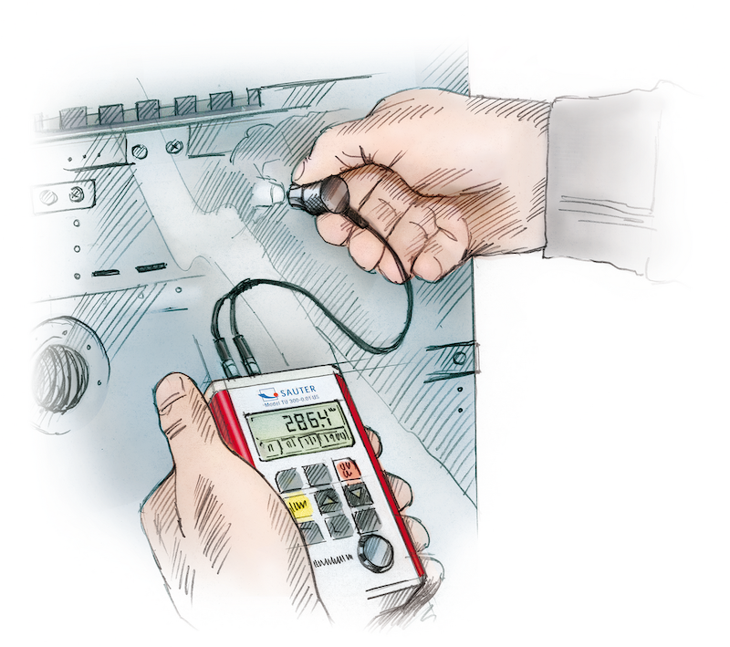 Ultrasonic Thickness Gauge drawing 