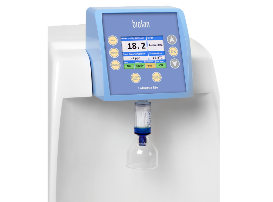 Biosan Labaqua Trace Ultrapure screen