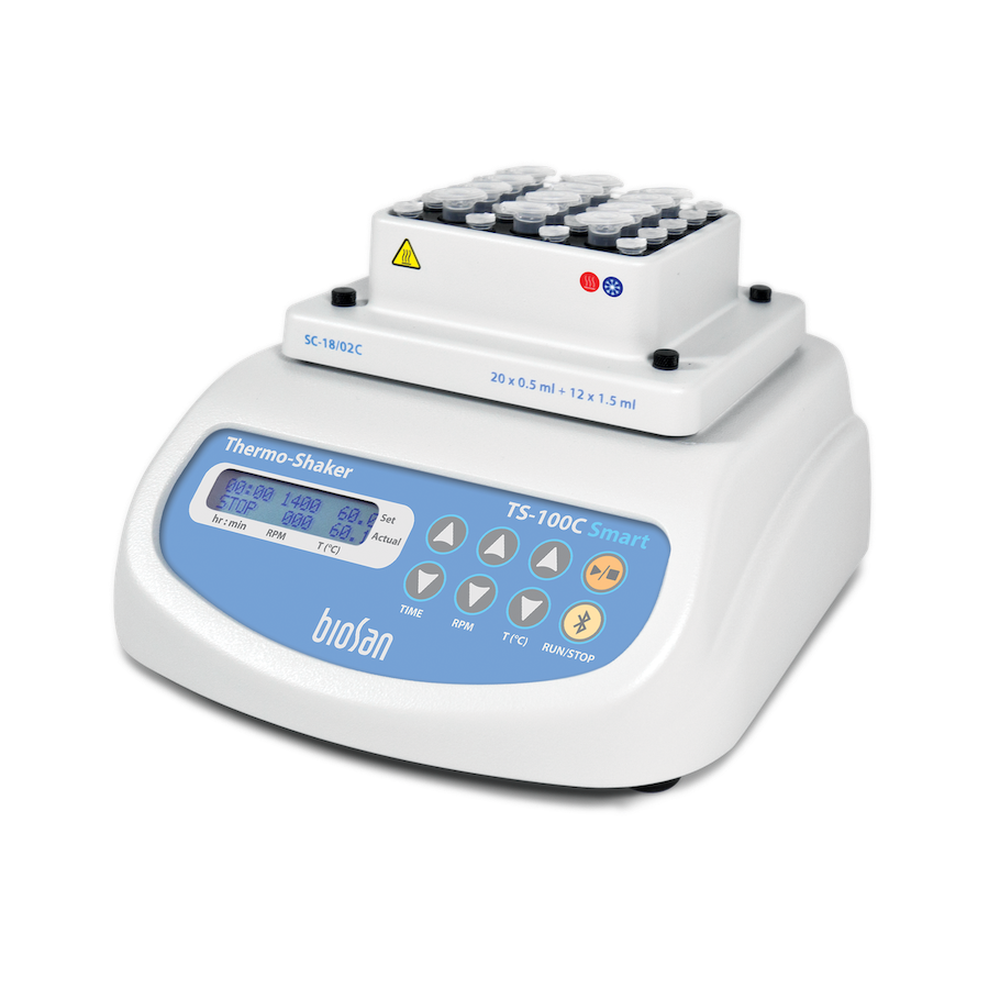 Biosan TS-100C Smart Thermo Shaker with Cooling for Microtubes and PCR Plates